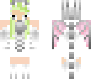 mint dragon girl
