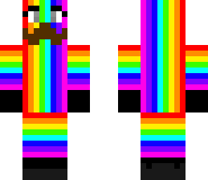 rainbow moustache man