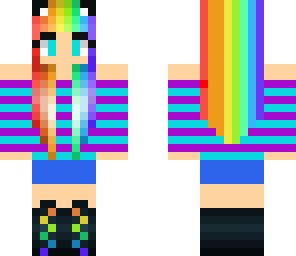 rainbow kitty