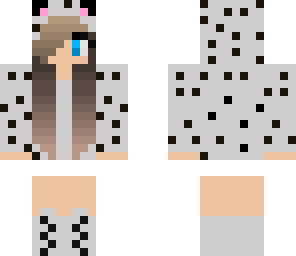 snow leopard girl