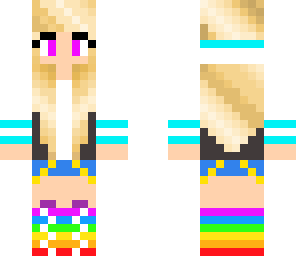 blonde cool girl
