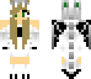 white dragon girl
