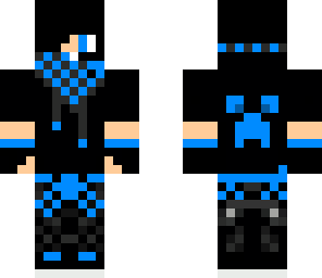 blue skin