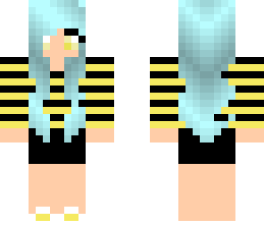 yellow bee girl