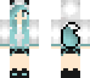 blue fox skin