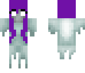 purple ghost girl