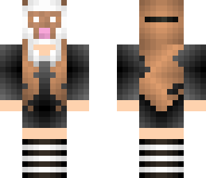 sheep mask girl