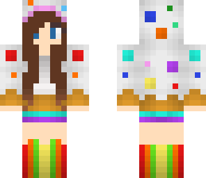 brunette cupcake girl