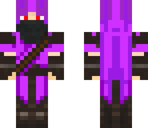 angry purple assassin