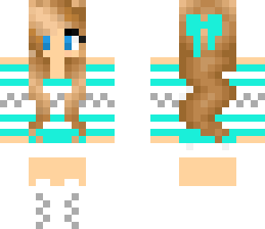 cute teal girl 2