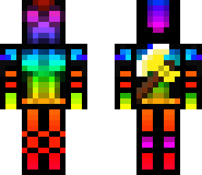 r-c with gold axe