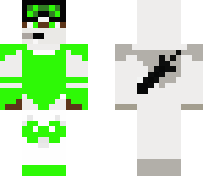 green and white marine