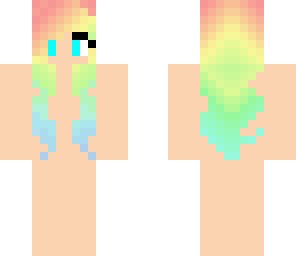 rainbow hair base