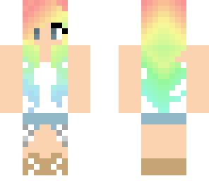 raimbow girl