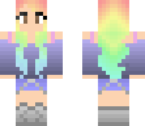 rainbow girl