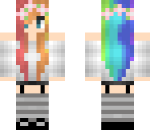 kawaii rainbow girl