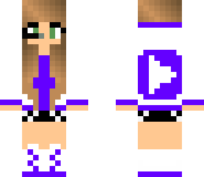 purple youtuber girl