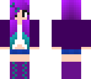 blue and purple