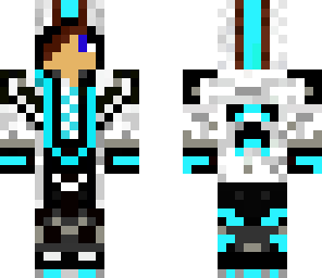 white blue creeper jacket
