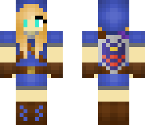 blue female link