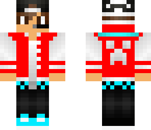 red and blue jock