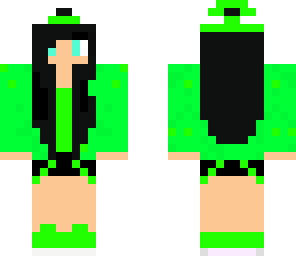 green swag girl