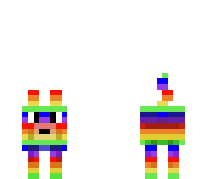 rainbow wolf