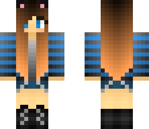 cat girl ombre