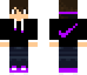 purple nike