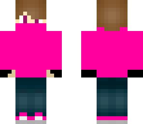 pink left buttcheek