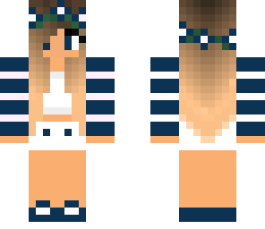 cute navy blue girl