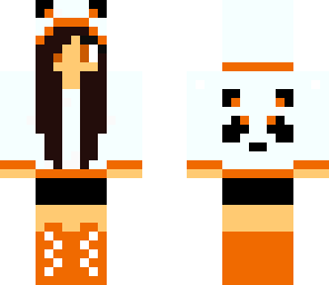 halloween panda girl