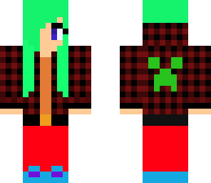 punk girl with creeper