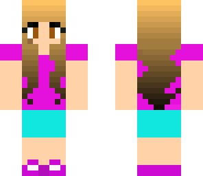 pink girl with head phones