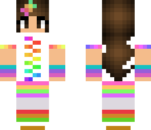 rainbow girl