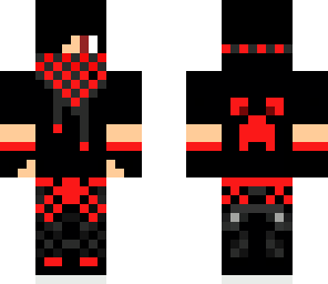 red emo boy