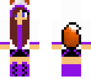 purple fox girl