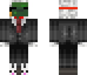 chicken with zombie mask