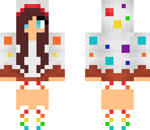 cake hoodie girl