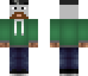 pooskee with mustache