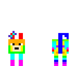rainbow puppy