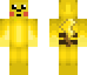pickachu skin by lillima3