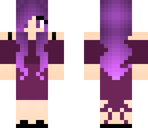 purple girl