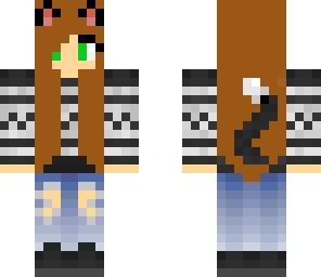 autunm cat girl