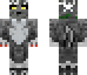 wolf with bandana