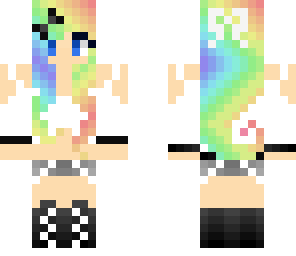 rainbow girl