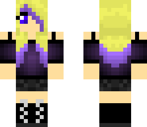 purple girl