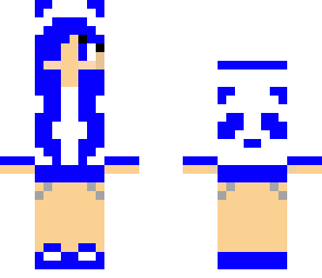 panda bleu