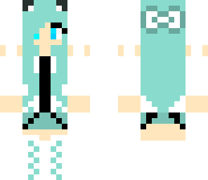 blue cute girl 