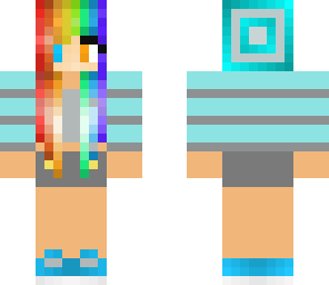 rainboww hair 